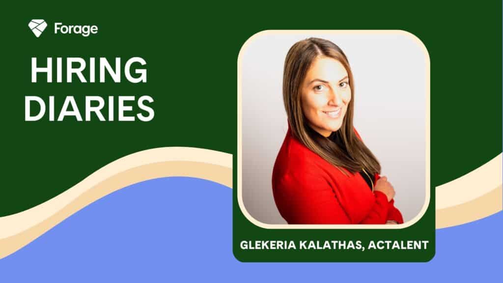 Headshot of Glekeria Kalathas, talent manager at Actalent