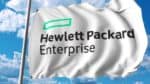 hewlett packard enterprise logo on a flag