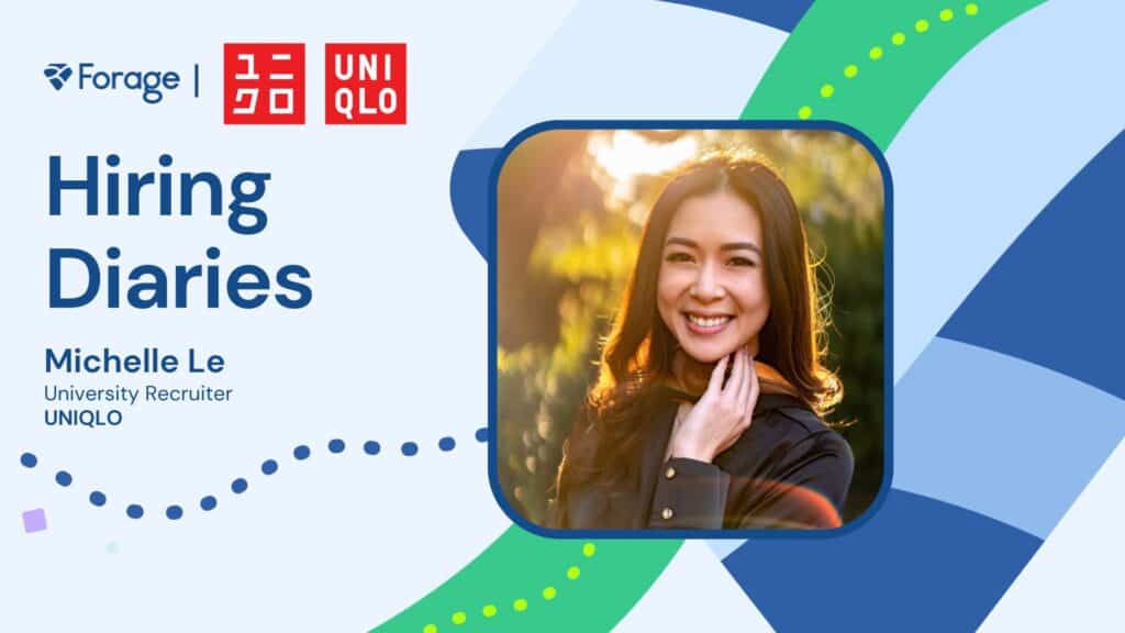 Michelle Le, university recruiter at UNIQLO